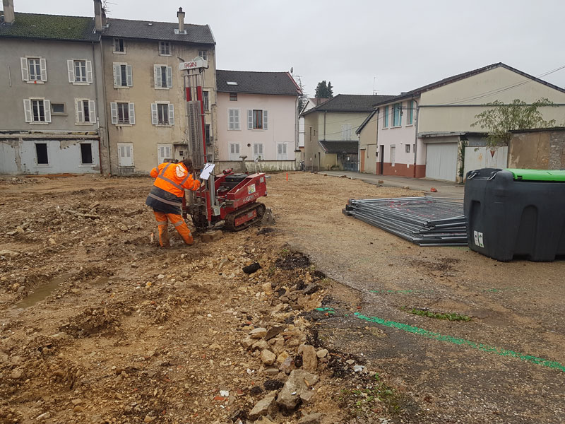 Sondeuse Technicien Ain Geotechnique